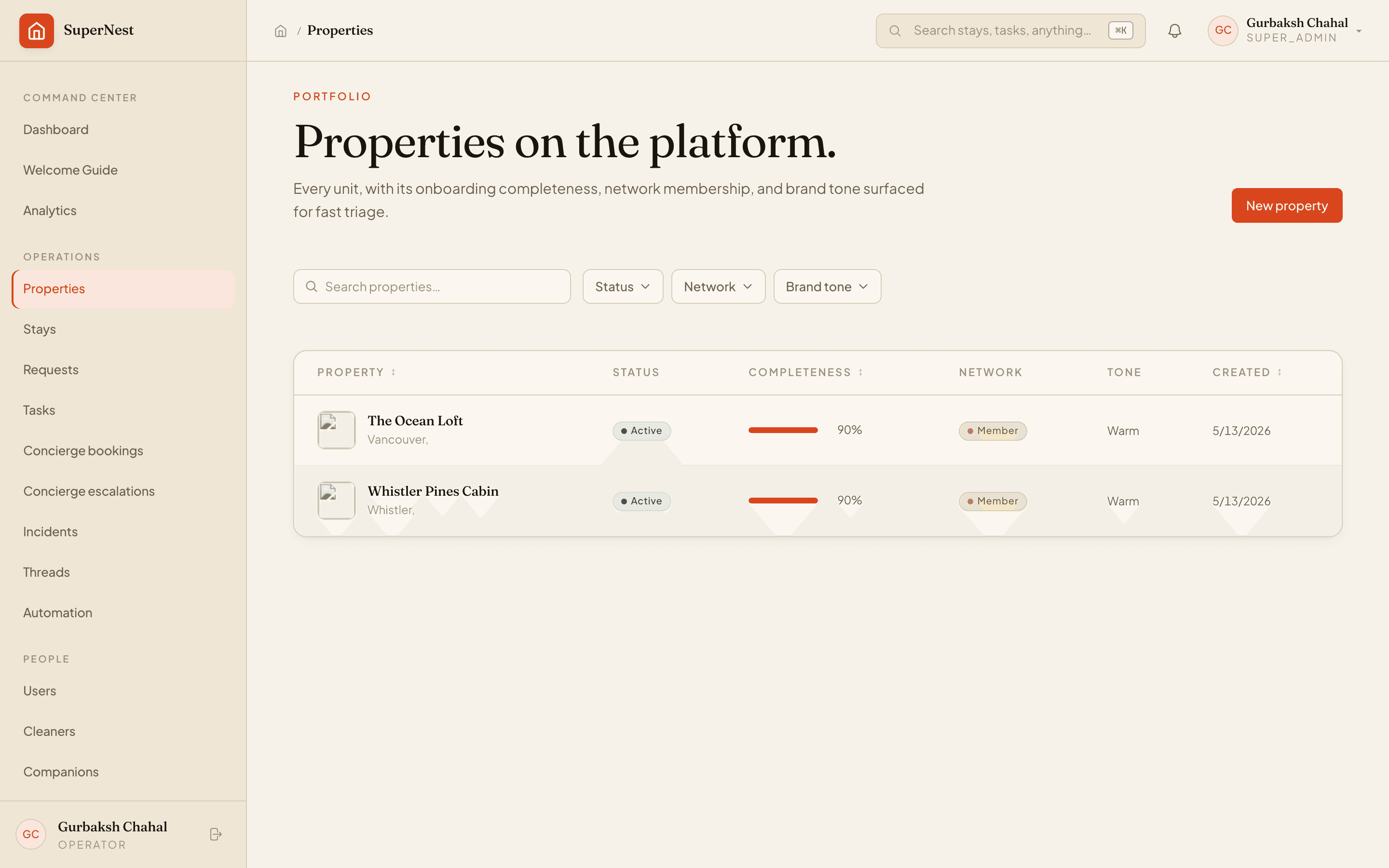 AI knowledge base · property guide indexed